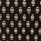 Japanese Antique Ise Katagami Paper Kimono Stencil Edo Era Abstract A354