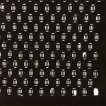 Japanese Antique Ise Katagami Paper Kimono Stencil Edo Era Abstract A354