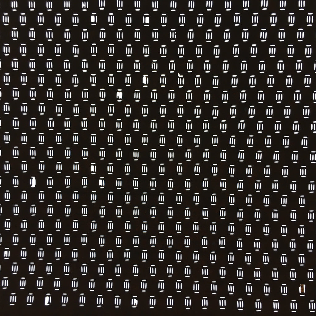 Japanese Antique Ise Katagami Paper Kimono Stencil Edo Era Abstract A354