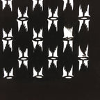 Japanese Antique Ise Katagami Paper Kimono Stencil Edo Era Abstract A362