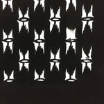 Japanese Antique Ise Katagami Paper Kimono Stencil Edo Era Abstract A362