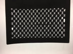 Japanese Antique Ise Katagami Paper Kimono Stencil Edo Era Abstract A362