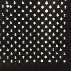 Japanese Antique Ise Katagami Paper Kimono Stencil Edo Era Abstract Design A372