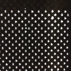 Japanese Antique Ise Katagami Paper Kimono Stencil Edo Era Abstract Design A372