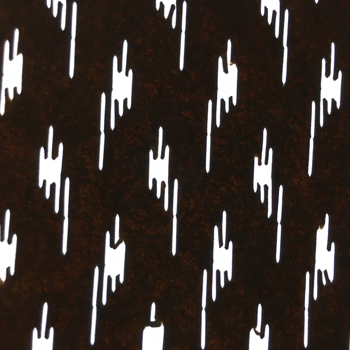 Japanese Antique Ise Katagami Paper Kimono Stencil Edo Era Abstract Grain A366