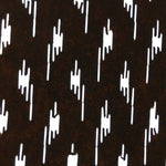 Japanese Antique Ise Katagami Paper Kimono Stencil Edo Era Abstract Grain A366