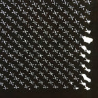 Japanese Antique Ise Katagami Paper Kimono Stencil Edo Era Abstract Stitch A377