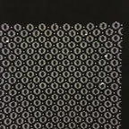 Japanese Antique Ise Katagami Paper Kimono Stencil Edo Era Circle Scale A374