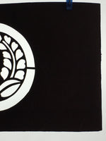 Japanese Antique Ise Katagami Paper Kimono Stencil Edo Family Crest Pattern A590