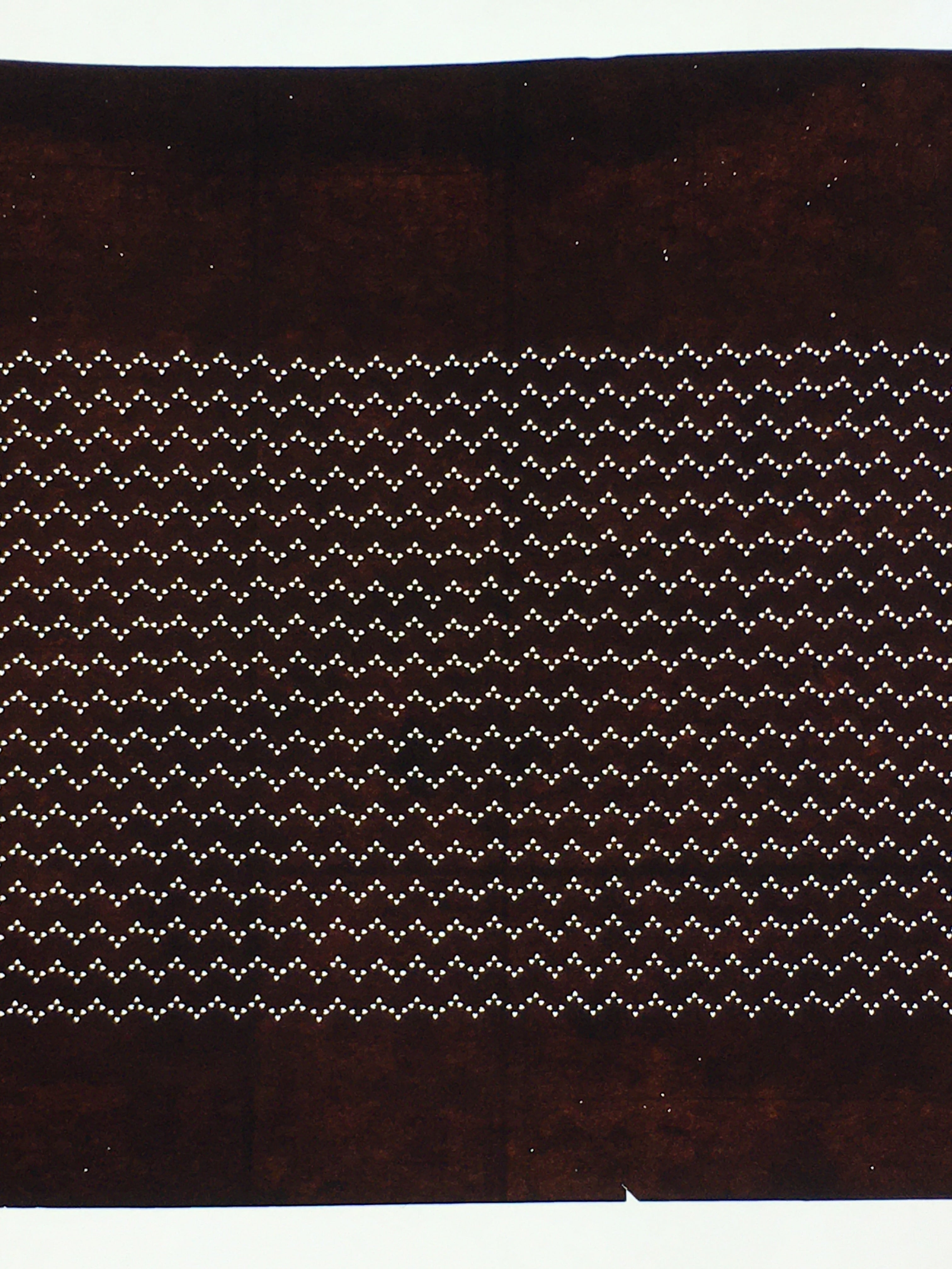 Japanese Antique Ise Katagami Paper Kimono Stencil Edo Flower Petal Pa ...