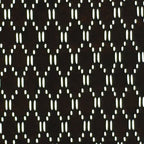 Japanese Antique Ise Katagami Paper Kimono Stencil Edo Geometric Pattern A589