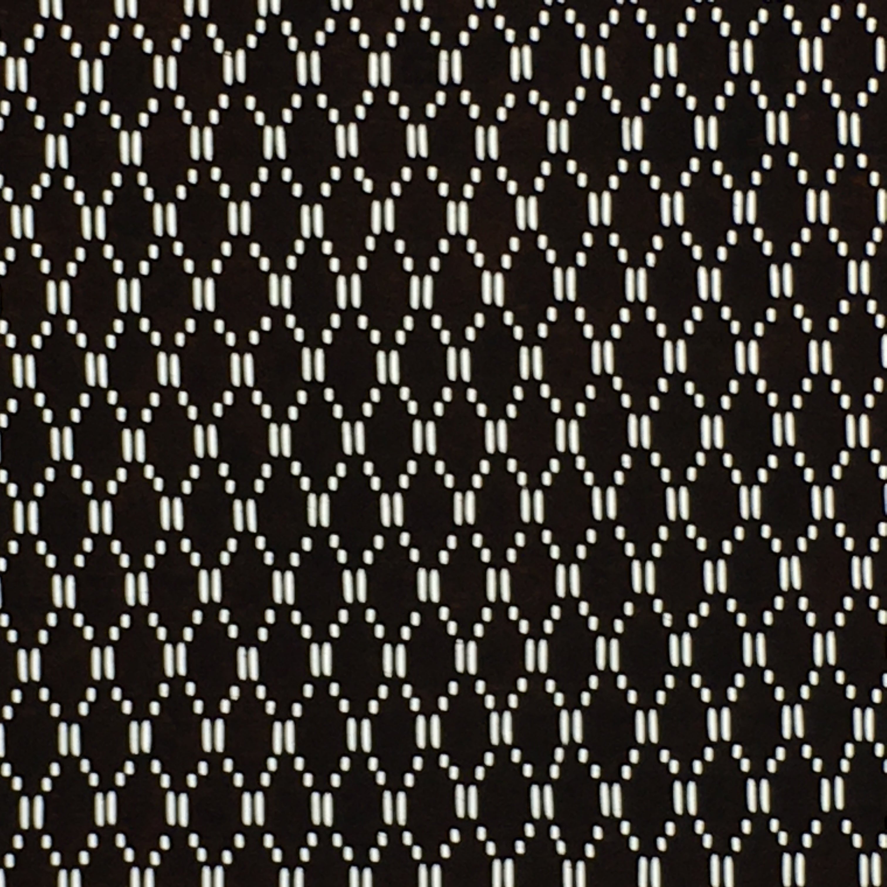 Japanese Antique Ise Katagami Paper Kimono Stencil Edo Geometric Pattern A589