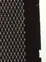 Japanese Antique Ise Katagami Paper Kimono Stencil Edo Geometric Pattern A589