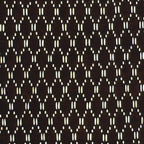 Japanese Antique Ise Katagami Paper Kimono Stencil Edo Geometric Pattern A589