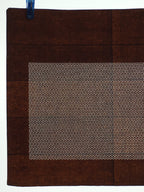 Japanese Antique Ise Katagami Paper Kimono Stencil Edo Geometric Pattern A593