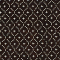 Japanese Antique Ise Katagami Paper Kimono Stencil Edo Geometric Pattern A602