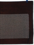 Japanese Antique Ise Katagami Paper Kimono Stencil Edo Honeycomb Geometric Patte
