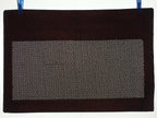 Japanese Antique Ise Katagami Paper Kimono Stencil Edo Honeycomb Geometric Patte