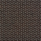 Japanese Antique Ise Katagami Paper Kimono Stencil Edo Honeycomb Geometric Patte