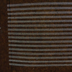 Japanese Antique Ise Katagami Paper Kimono Stencil Edo Horizontal Line Pattern A