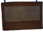 Japanese Antique Ise Katagami Paper Kimono Stencil Edo Horizontal Line Pattern A