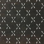 Japanese Antique Ise Katagami Paper Kimono Stencil Edo Lattice A411