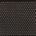 Japanese Antique Ise Katagami Paper Kimono Stencil Edo Line Cross Pattern A525