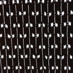 Japanese Antique Ise Katagami Paper Kimono Stencil Edo Line Jagged Pattern A527