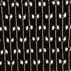Japanese Antique Ise Katagami Paper Kimono Stencil Edo Line Jagged Pattern A527