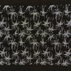 Japanese Antique Ise Katagami Paper Kimono Stencil Edo Maple Leaves Pattern A547