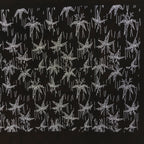 Japanese Antique Ise Katagami Paper Kimono Stencil Edo Maple Leaves Pattern A547