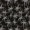 Japanese Antique Ise Katagami Paper Kimono Stencil Edo Maple Leaves Pattern A547