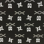 Japanese Antique Ise Katagami Paper Kimono Stencil Edo Nature Design A560