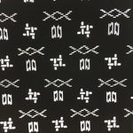 Japanese Antique Ise Katagami Paper Kimono Stencil Edo Nature Design A560