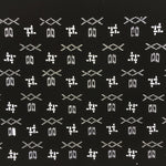 Japanese Antique Ise Katagami Paper Kimono Stencil Edo Nature Design A560