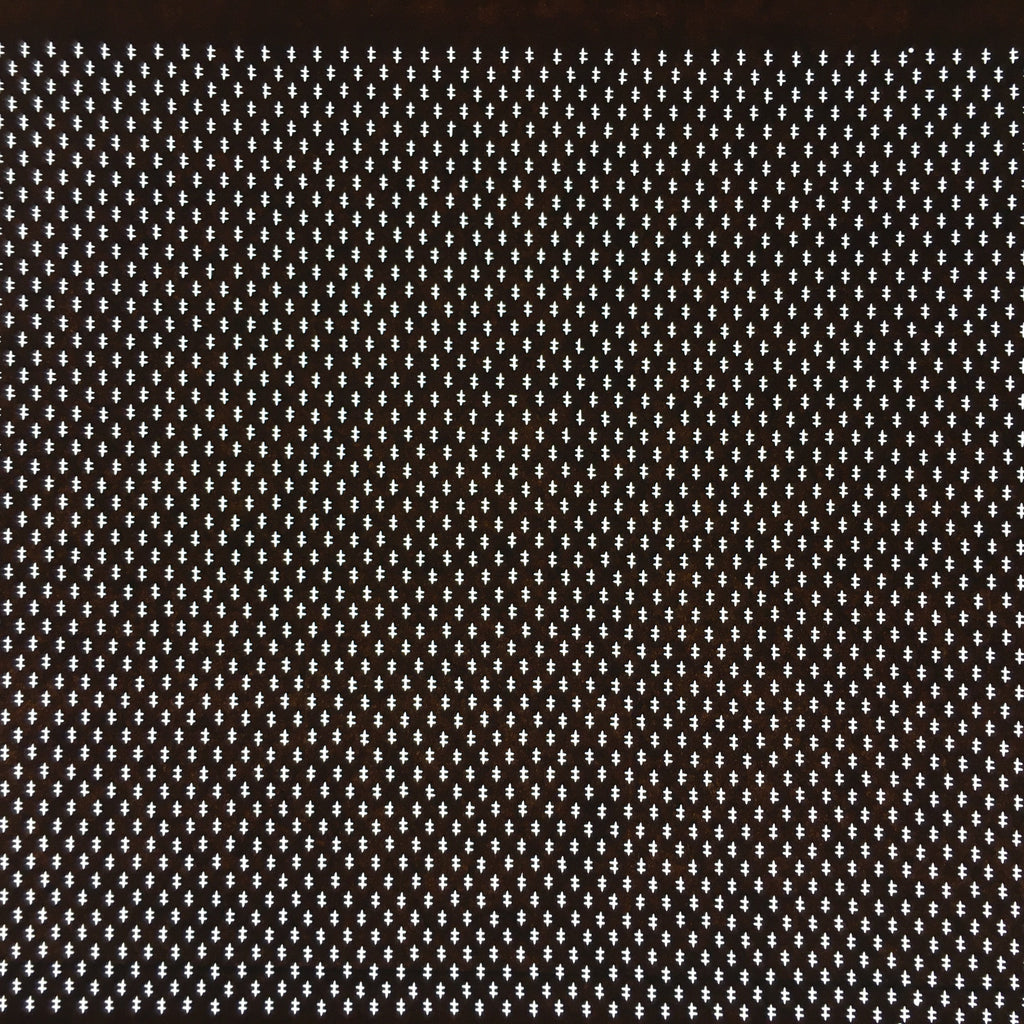 Japanese Antique Ise Katagami Paper Kimono Stencil Edo Not Equal Sign A388