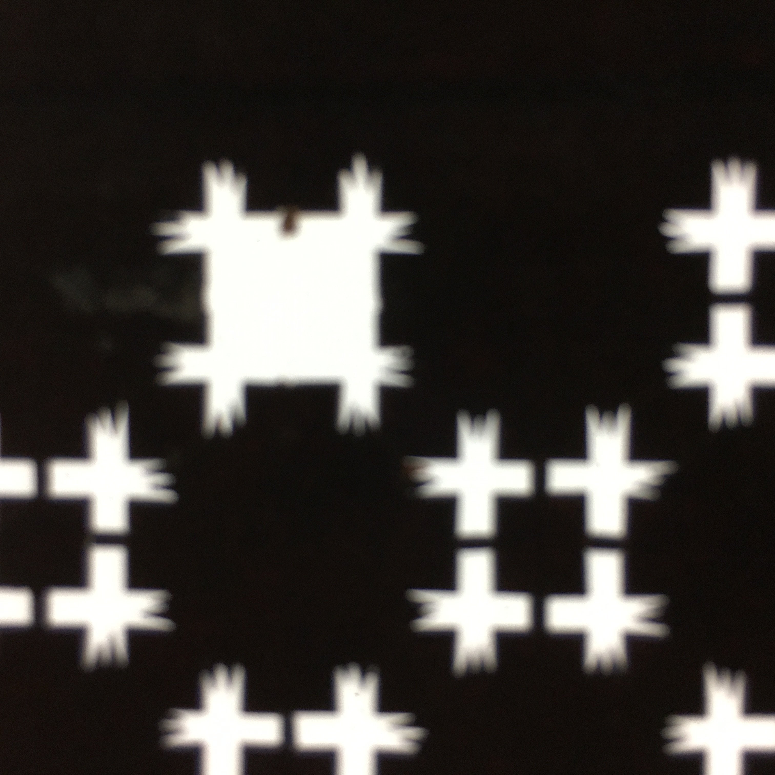 Japanese Antique Ise Katagami Paper Kimono Stencil Edo Number Hash Symbol A403