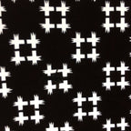 Japanese Antique Ise Katagami Paper Kimono Stencil Edo Number Hash Symbol A403