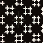 Japanese Antique Ise Katagami Paper Kimono Stencil Edo Number Hash Symbol A403