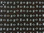 Japanese Antique Ise Katagami Paper Kimono Stencil Edo Oval Dot Short Line A464