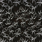 Japanese Antique Ise Katagami Paper Kimono Stencil Edo Pine Leaves Pattern A546