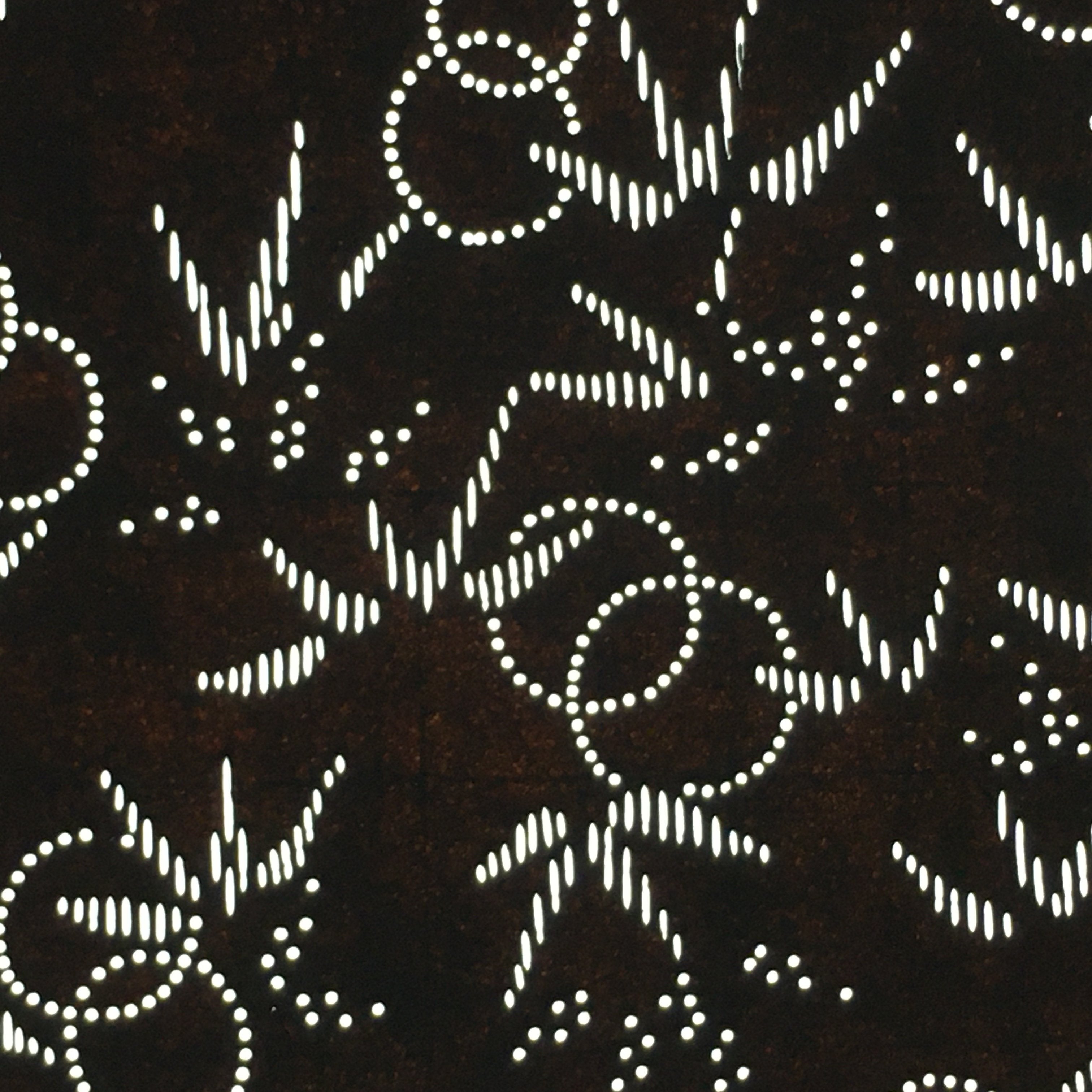 Japanese Antique Ise Katagami Paper Kimono Stencil Edo Pine Leaves Pattern A546