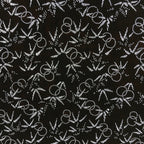 Japanese Antique Ise Katagami Paper Kimono Stencil Edo Pine Leaves Pattern A546