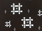 Japanese Antique Ise Katagami Paper Kimono Stencil Edo Reference Hash Sign A465