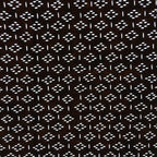Japanese Antique Ise Katagami Paper Kimono Stencil Edo Rhombus Line A554
