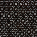 Japanese Antique Ise Katagami Paper Kimono Stencil Edo Rhombus Line A554