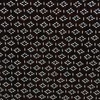 Japanese Antique Ise Katagami Paper Kimono Stencil Edo Rhombus Line A554