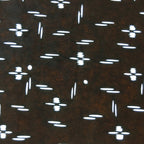 Japanese Antique Ise Katagami Paper Kimono Stencil Edo Short Line A396