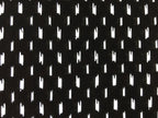 Japanese Antique Ise Katagami Paper Kimono Stencil Edo Short Line A484