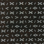 Japanese Antique Ise Katagami Paper Kimono Stencil Edo Sign Symbol A424
